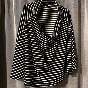 Torrid striped skater skirt